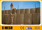Askeri Bastion İçin Kaplanmış Kaynaklı Gabion Sepetleri Savunma Bariyeri Çinko Alüminyum Alaşımlı