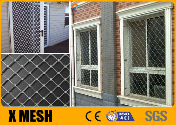 750-1250mm Elmas Genişletilmiş Metal Açılık ızgara bariyer ekranları dayanıklı