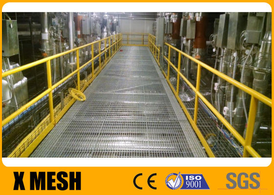 Paslanmaz Çelik Tırtıklı Kaynaklı Çelik Izgara Genişliği 1000mm ASTM A1011