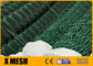 Ekonomik Yeşil PVC Zincir Bağlantı Mesh Eskrim ASTM F668