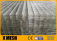 Gümüş Metal Izgara Çit Panelleri Kalınlığı 1.2mm Tırmanmaya Karşı