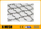 Uzunluk 3m Dokuma Paslanmaz Çelik Kıvrımlı Hasır Paneller ASTM A853