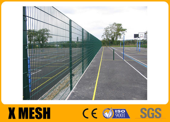 630×2500mm Standart Çift Tel Kaynaklı Hasır Çit Kare Delikli Galvaniz