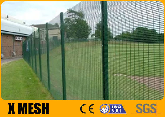 Güvenlik Karşıtı Tırmanma Hasır Çit 2m X 4m Mesh Boyutu Havaalanı İçin Net Görünüm